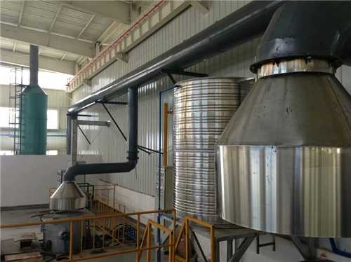 郴州某公司熔錫爐廢氣處理工程